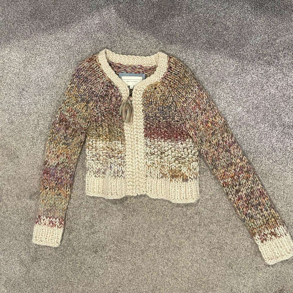 Multicolor Knit Women's Sweater
